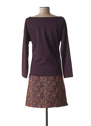Rochie de maternitate inserții violet FRAGILE femeie