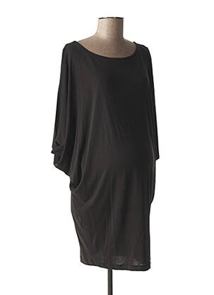 Rochie de maternitate elasticitate negru FRAGILE femeie