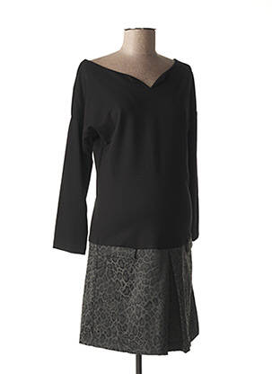 Rochie de maternitate elasticitate negru FRAGILE femeie