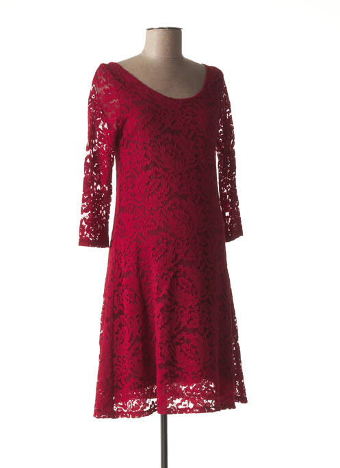 Rochie de maternitate căptușeală roșu NINA BELLY femme