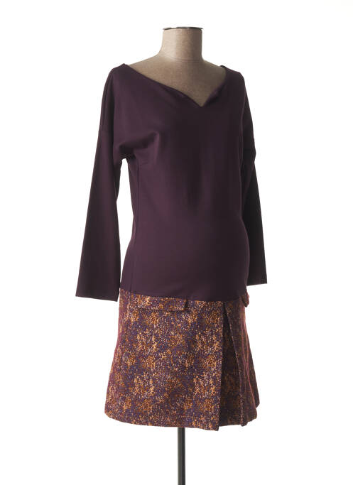 Rochie de maternitate violet FRAGILE femeie