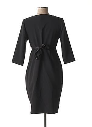 Rochie de maternitate mâneci 3/4 negru SARÀ femeie