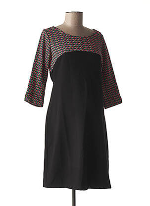 Rochie de maternitate elasticitate negru POMKIN femeie