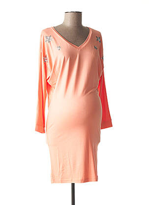 Rochie de maternitate țesătură jersey roz MUM OF THE WORLD BY GRIET femeie