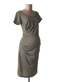 Rochie de maternitate elasticitate galben FRAGILE femeie