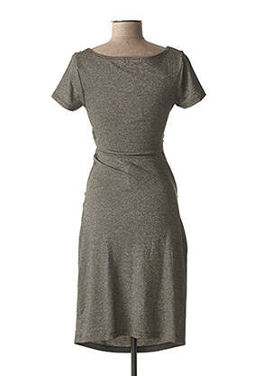 Rochie de maternitate elasticitate galben FRAGILE femeie