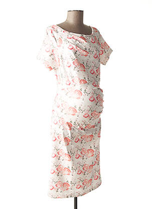 Rochie de maternitate țesătură jersey portocalie MUM OF THE WORLD BY GRIET femeie