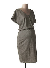 Rochie de maternitate elasticitate galben FRAGILE femeie