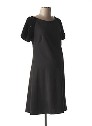 Rochie de maternitate țesătură jersey negru PIETRO BRUNELLI femeie