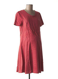 Rochie de maternitate guler rotund roșu LOVE2WAIT femeie