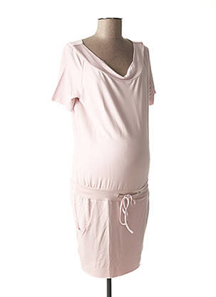 Rochie de maternitate elasticitate roz 9 FASHION femeie