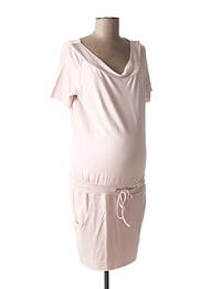 Rochie de maternitate elasticitate roz 9 FASHION femme