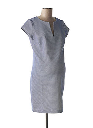 Rochie de maternitate elasticitate albastru FRAGILE femeie