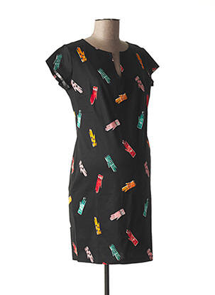 Rochie de maternitate elasticitate negru FRAGILE femeie