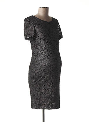 Rochie de maternitate căptușeală negru PAS DE DEUX femeie