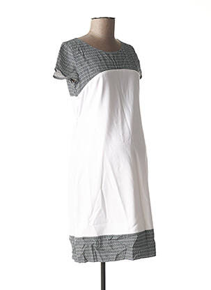 Rochie scurtă alb POMKIN femeie