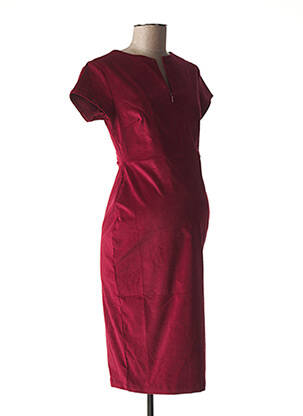 Rochie de maternitate elasticitate roșu FRAGILE femeie