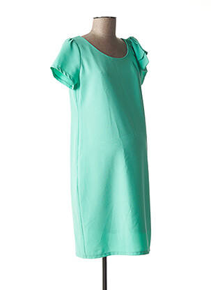 Rochie de maternitate elasticitate verde NINA BELLY femeie