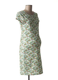 Rochie de maternitate elasticitate verde FRAGILE femeie