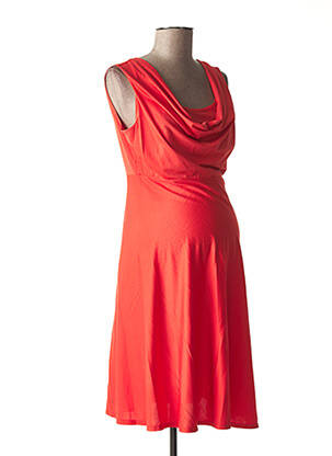 Rochie de maternitate elasticitate portocalie POMKIN femeie