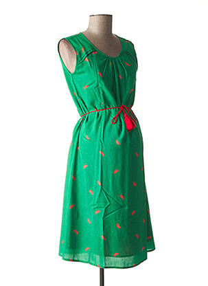 Rochie de maternitate căptușeală verde POMKIN femeie