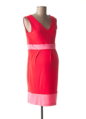 Rochie de maternitate elasticitate roșu NINA BELLY femeie