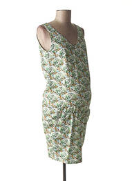 Rochie de maternitate elasticitate verde FRAGILE femeie