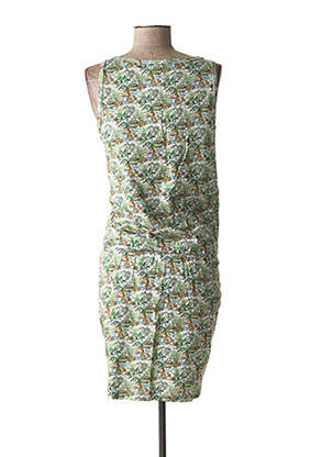 Rochie de maternitate elasticitate verde FRAGILE femeie