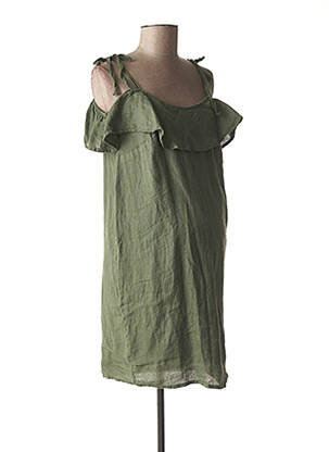 Rochie de maternitate căptușeală verde MENONOVE femeie