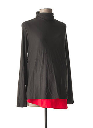 Tricou / top maternitate inserții gri POMKIN femeie