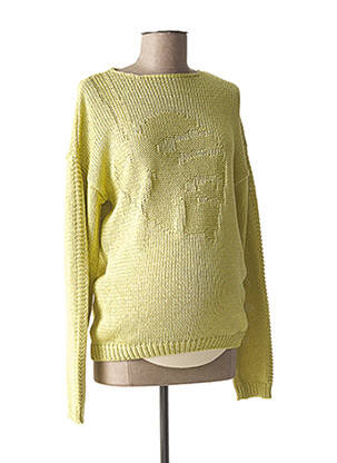 Pulover maternitate verde FRAGILE femeie