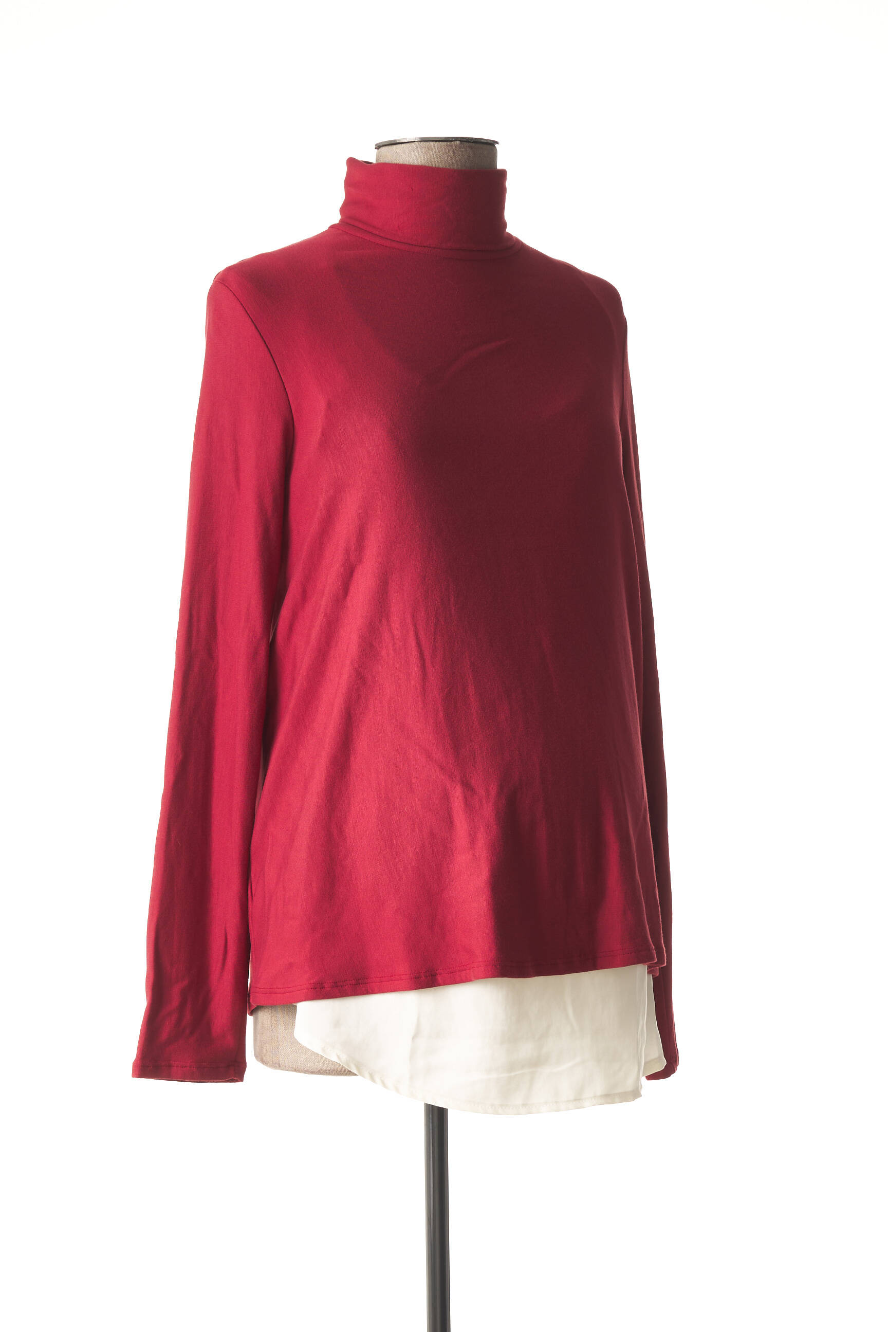 Tricou / top maternitate croială cambrată roz POMKIN femeie