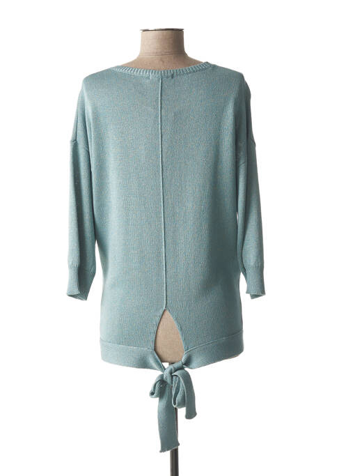 Pulover tunică albastru FRAGILE femeie