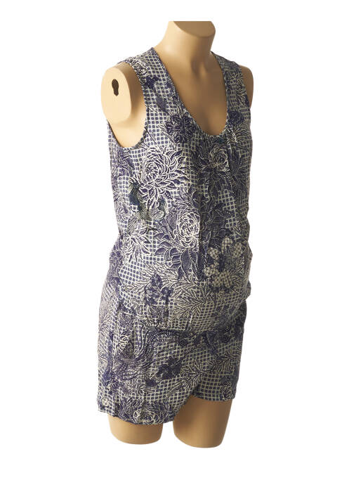 Combinezon maternitate albastru FRAGILE femeie