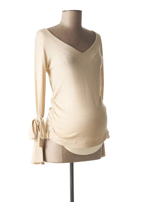 Pulover maternitate bej PIETRO BRUNELLI femeie