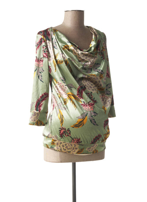 Bluză de maternitate verde FRAGILE femeie