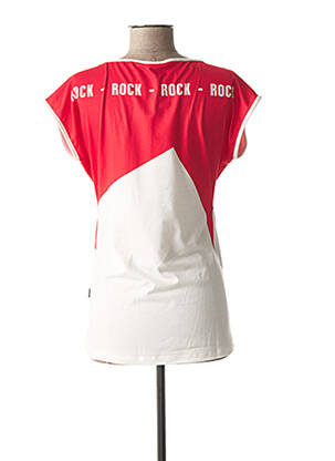 Tricou / top maternitate guler rotund roșu LOVE2WAIT femeie