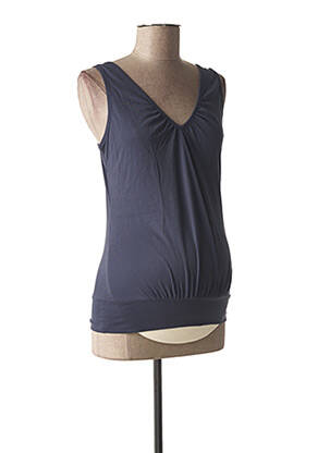 Bluză de maternitate albastru FRAGILE femeie