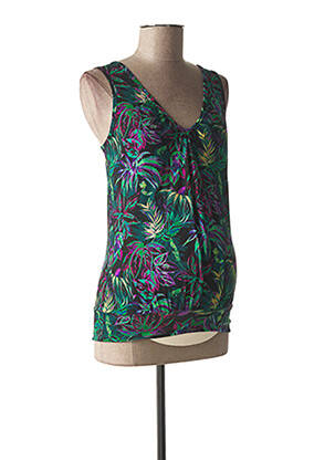 Tricou / top maternitate guler în v verde FRAGILE femeie