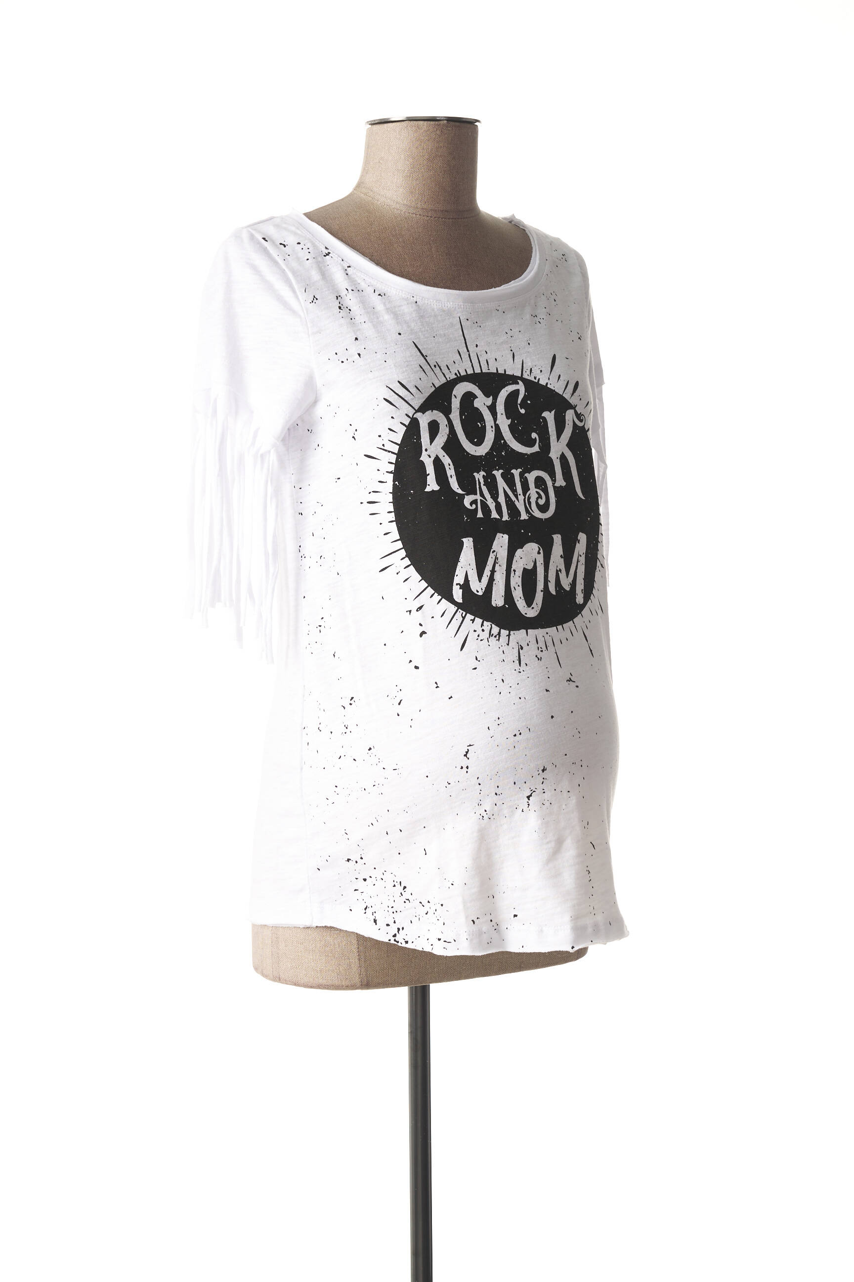 Tricou / top maternitate elasticitate negru OHMA ! femeie