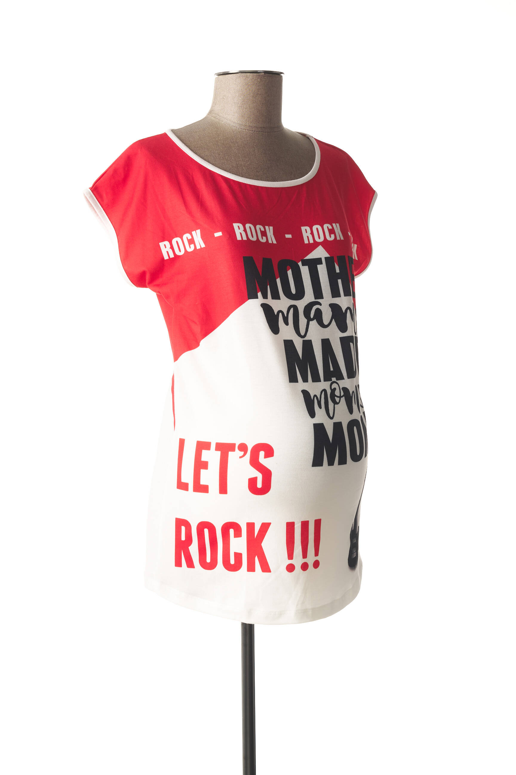 Tricou / top maternitate elasticitate roșu LOVE2WAIT femeie