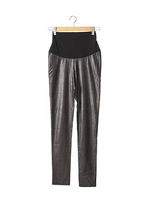 Pantalon maternitate croială ajustată gri FRAGILE femeie
