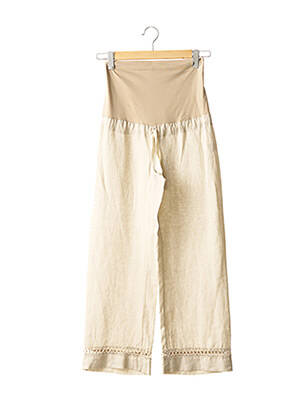 Pantalon maternitate bej MENONOVE femeie