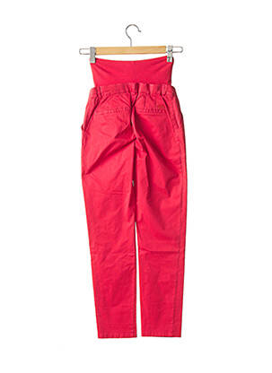 Pantalon maternitate țesătură poplin roșu LOVE2WAIT femeie