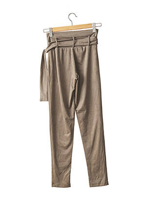 Pantalon maternitate inserții bej FRAGILE femeie