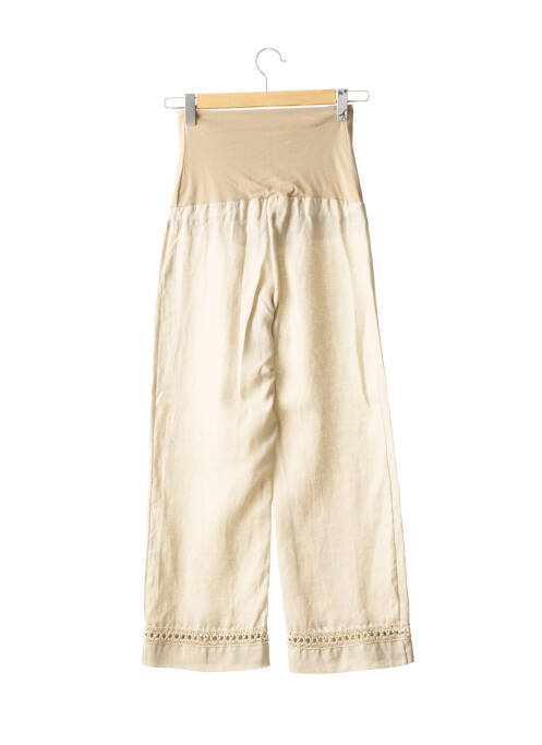 Pantalon maternitate bej MENONOVE femeie