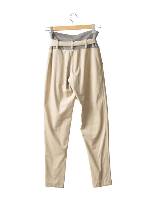 Pantalon maternitate bej FRAGILE femeie