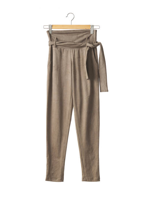 Pantalon maternitate bej FRAGILE femeie