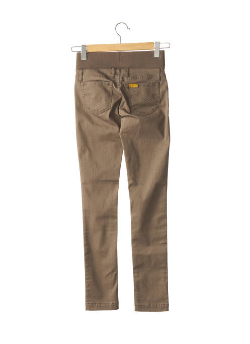 Pantalon slim maro PIETRO BRUNELLI femeie