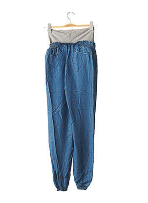 Pantalon maternitate strânsă pe partea de jos albastru LOVE2WAIT femeie